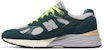 Patta x New Balance 991v2 Buatan England 'Sea Moss' U991PB2