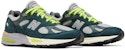 Patta x New Balance 991v2 Buatan England 'Sea Moss' U991PB2