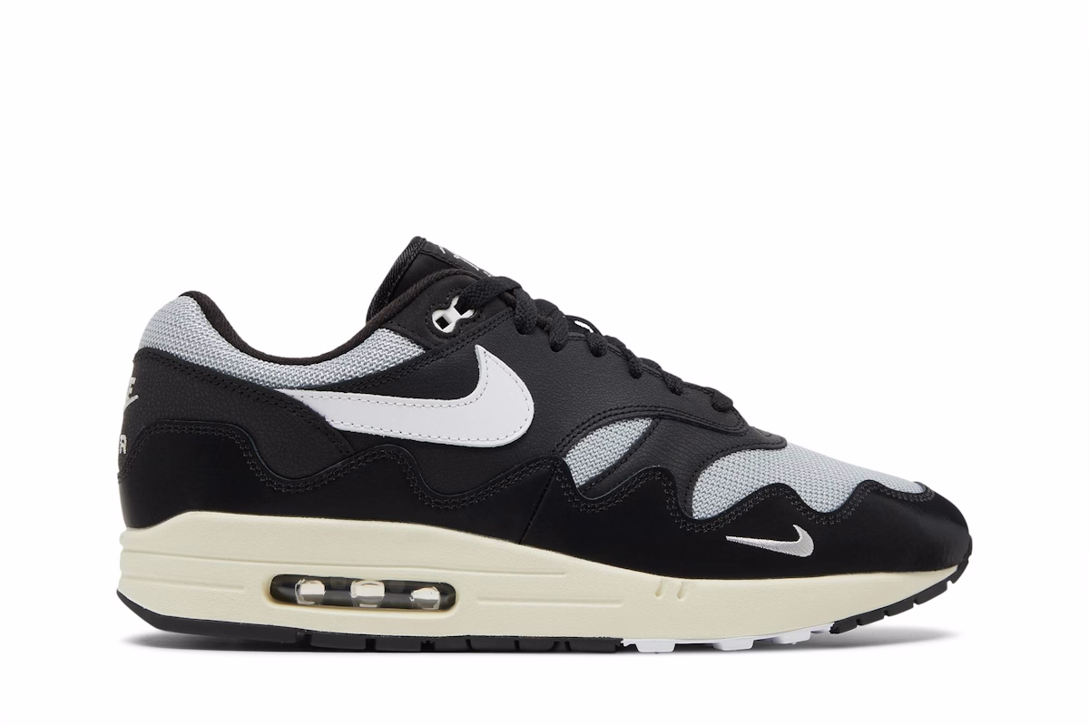 Patta x Nike Air Max 1 'Black' (with Bracelet) DQ0299-001