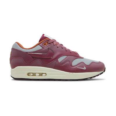 Patta Nike Air Max 1 'Night Maroon' (with Bracelet)