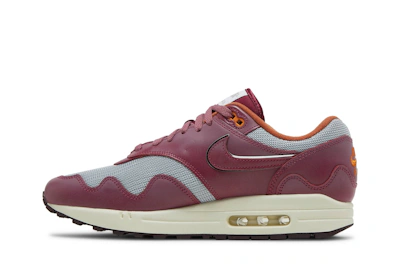 Patta x Nike Air Max 1 'Night Maroon' (with Bracelet)