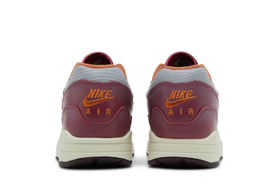 Patta x Nike Air Max 1 'Night Maroon' (with Bracelet)