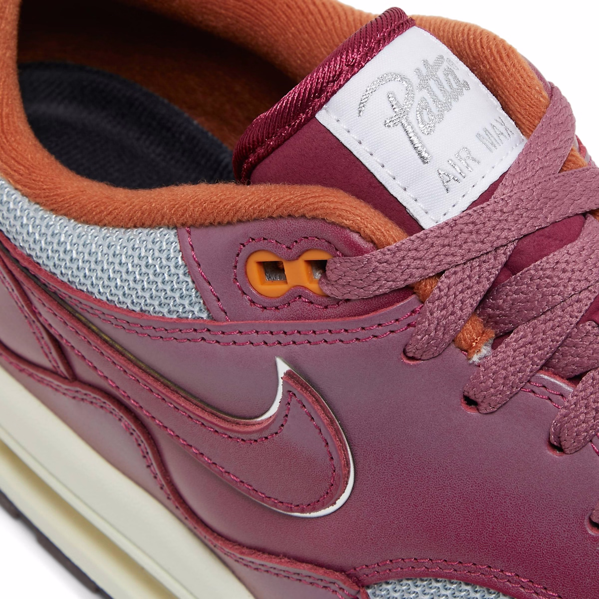 Patta x Nike Air Max 1 'Night Maroon' (with Bracelet)