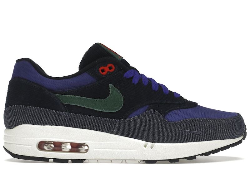 Patta x Nike Air Max 1 Premium QS 'Denim Corduroy' 366379-400