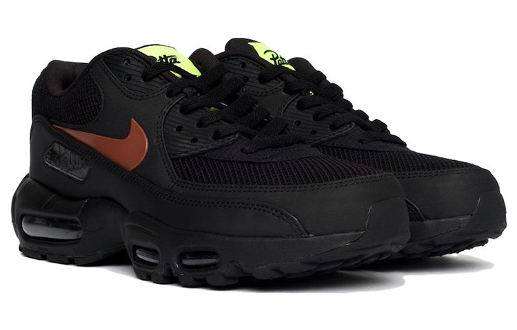 Order Patta x Nike Air Max 95/90 'Publicity. Publicity. Wohooooow!' Hitam CJ4741-001