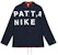 Patta x Nike NSW Coaches Jacket Dark Obsidian