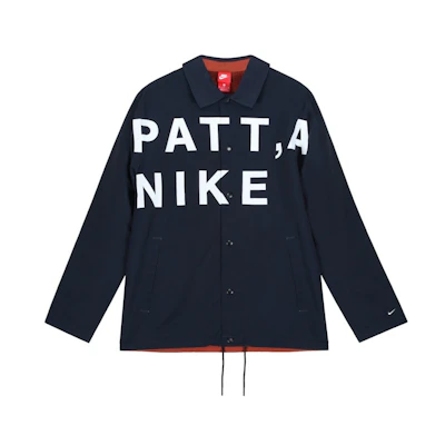 Patta x Nike NSW Coaches Jacket Dark Obsidian