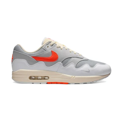 Patta Nike Waves White Hyper Crimson (Without Bracelet) Air Max 1