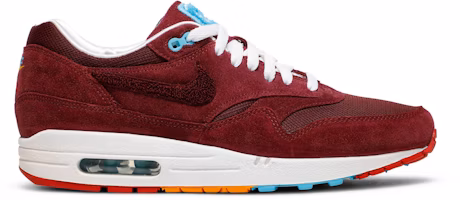 Patta x Parra x Nike Air Max 1 Premium 'Cherrywood' 394805-600 Patta x Parra x Nike Air Max 1 Premium 'Cherrywood' 394805-600