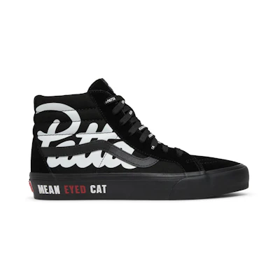 Patta Vans Vault Sk8-Hi Reissue VLT LX 'Mean Eyed Cat - Black'