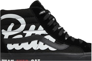 Patta x Vans SK8 HI 重新問世 VL B 休閒 防滑耐磨 高筒 滑板鞋 男女皆宜 黑色 Order Patta x Vans SK8 HI 重新問世 VL B 休閒 防滑耐磨 高筒 滑板鞋 男女皆宜 黑色