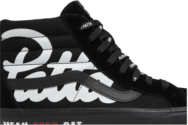 Patta x Vans Vault Sk8-Hi Reissue VLT LX 'Mean Eyed Cat - Black' VN0A4BVH5X0 Order Patta x Vans Vault Sk8-Hi Reissue VLT LX 'Mean Eyed Cat - Black' VN0A4BVH5X0