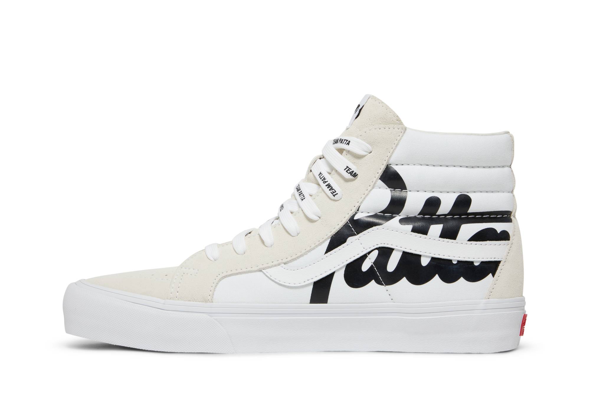 Lookbook Patta x Vans SK8 HI 重新發行 VL 潮流萬用 休閒 高筒 滑板鞋 男女款 白