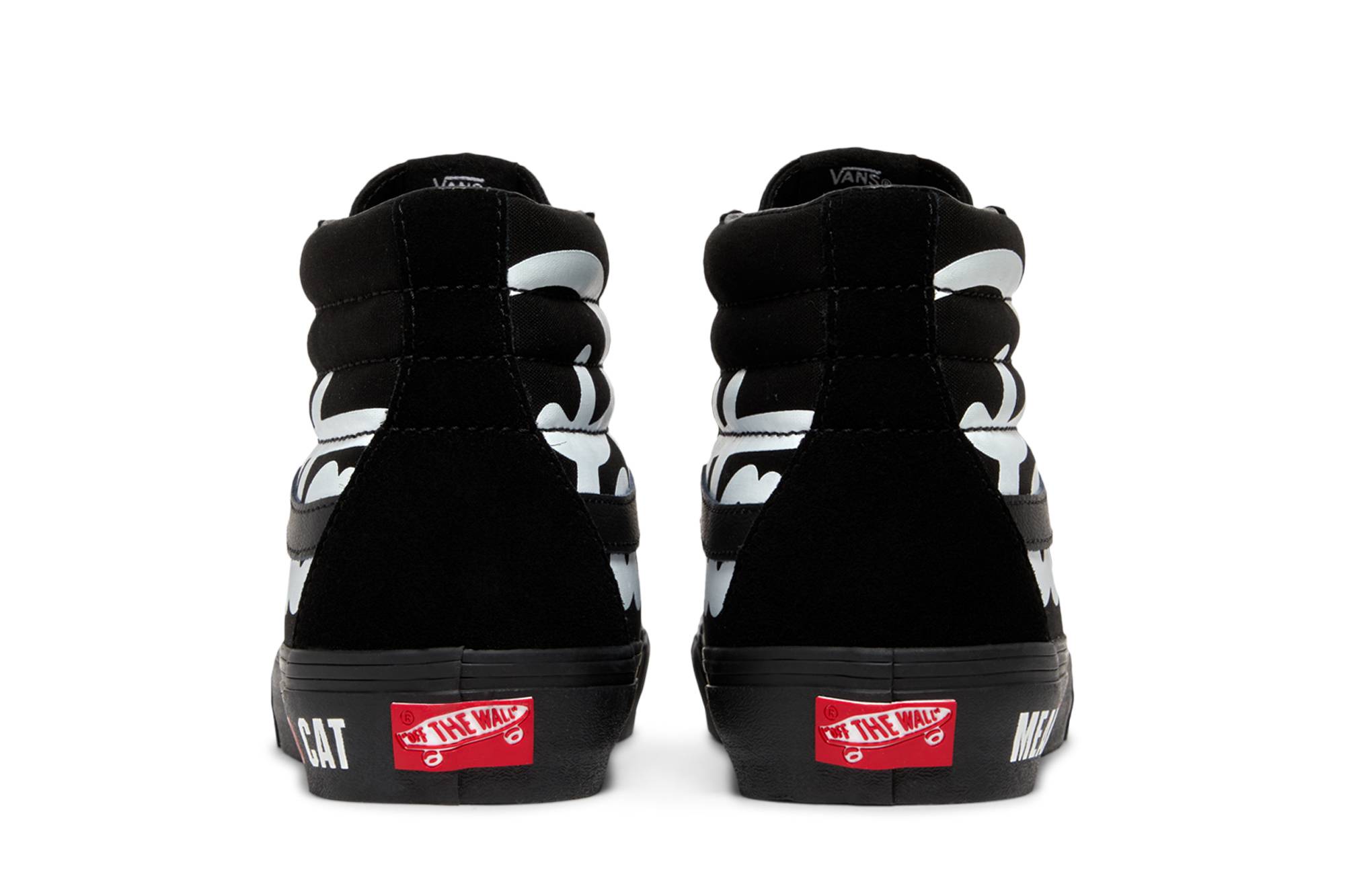 Details for Patta x Vans Vault Sk8-Hi "Mean Eyed Cat" 黒 (80 characters with spaces) VN0A4BVH5X0