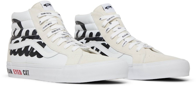 Patta x Vans Vault Sk8-Hi Reissue VLT LX 'Mean Eyed Cat - Blanco' VN0A4BVH5WW Cheap Patta x Vans Vault Sk8-Hi Reissue VLT LX 'Mean Eyed Cat - Blanco' VN0A4BVH5WW