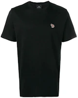 Paul Smith Zebra Embroidered T-Shirt - Black M2R-011R-AZEBRA-79 Paul Smith Zebra Embroidered T-Shirt - Black M2R-011R-AZEBRA-79