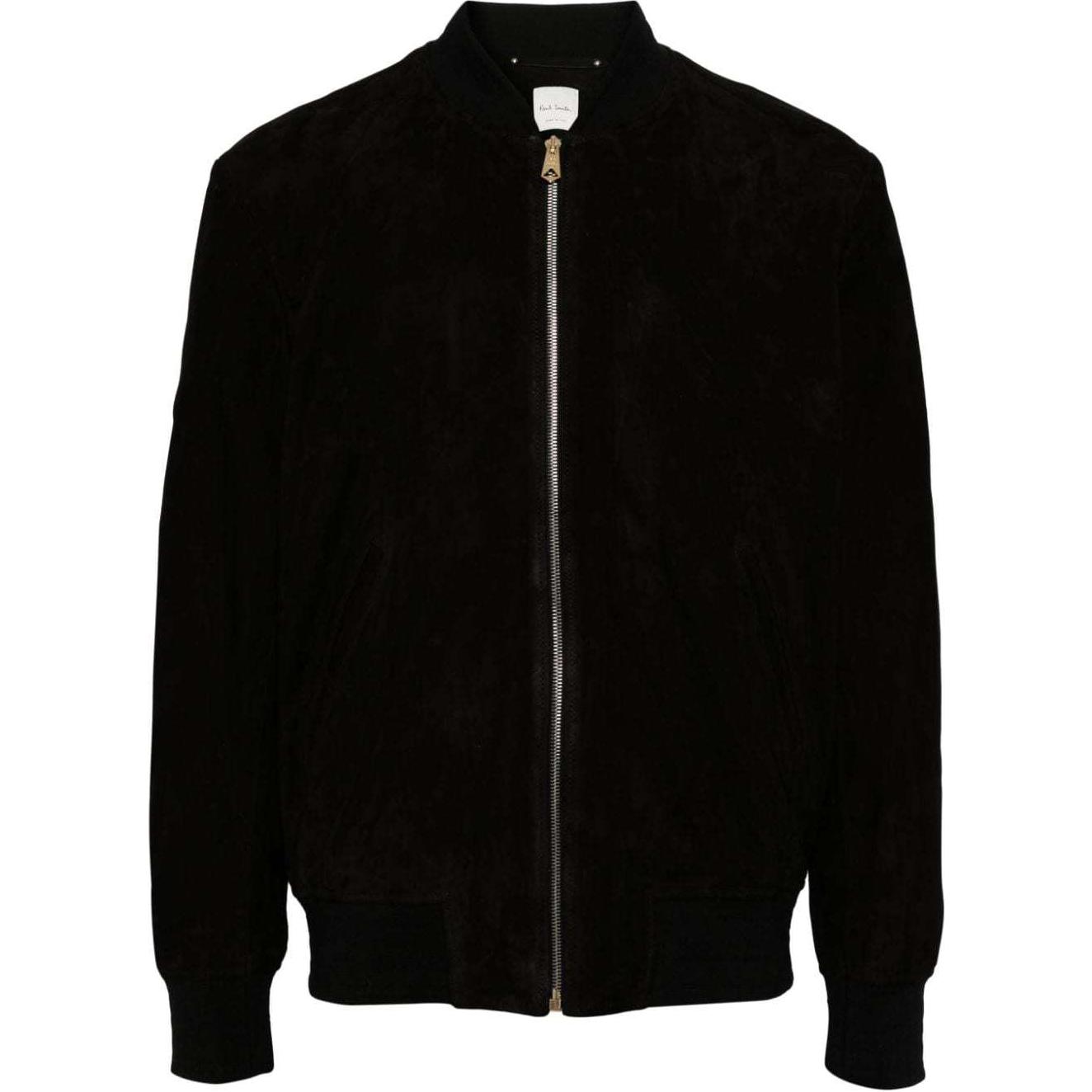 Paul Smith Black Solid Zip-Up Bomber Jacket M1R-280U-M00040-79
