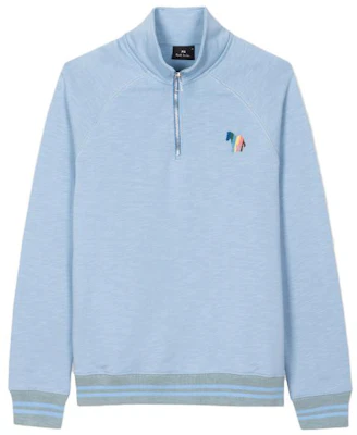 保罗史密斯宽条纹斑马半拉链动物印花蓝色卫衣 M2R-347Y-EL21428-40 Buy 保罗史密斯宽条纹斑马半拉链动物印花蓝色卫衣 M2R-347Y-EL21428-40