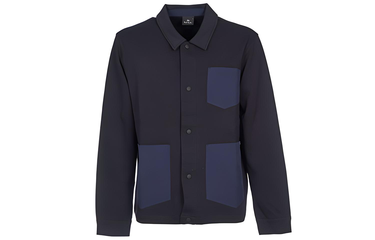 Paul Smith Colorblock Shirt-Style Jacket for Men M2R-974U-G21368-49