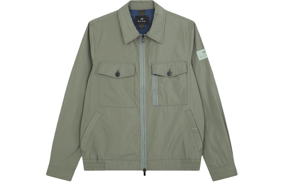 Paul Smith Dual-Zip Jacket Light Gray-Green M2R-714YT-M22038-34