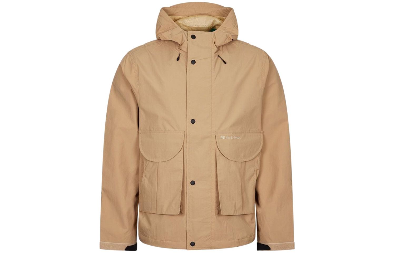 Paul Smith Fishing Jacket Brown Coat M2R791YM2195862