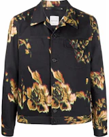 Paul Smith FW21 Floral Print Lightweight Jacket Black M1R-035X-G01502-MULTI Paul Smith FW21 Floral Print Lightweight Jacket Black M1R-035X-G01502-MULTI