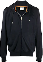 Paul Smith FW21 Simple Solid Blue Hoodie Jacket Long Sleeve M1R-300S-D00035-47 Paul Smith FW21 Simple Solid Blue Hoodie Jacket Long Sleeve M1R-300S-D00035-47