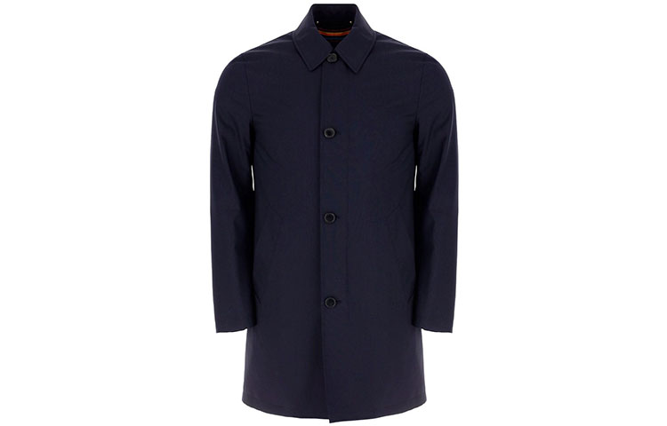 Paul Smith FW21 Solid Single-Breasted Collar Jacket Men’s Navy Blue M1R626UG0004149