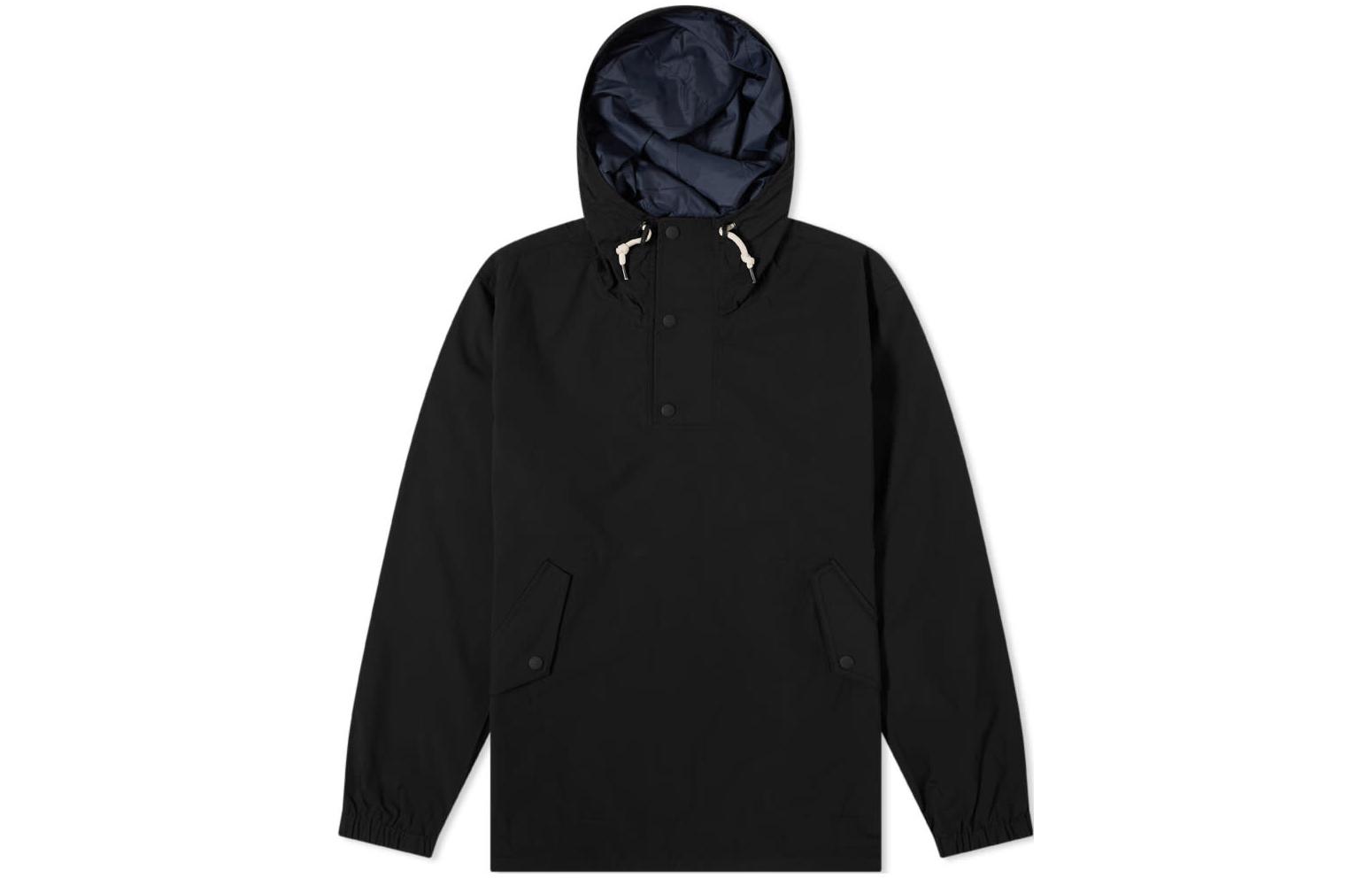 Paul Smith FW22 Black Hooded Pullover Jacket M2R-969U-G21345-79