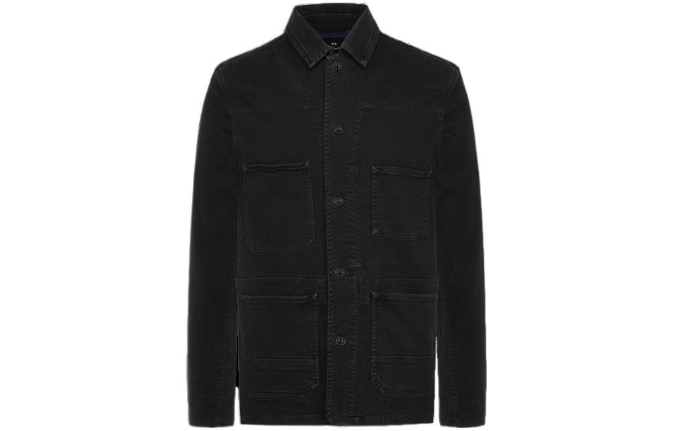 Paul Smith FW22 Black Single-Breasted Long-Sleeve Jacket M2R-195X-H21156-79