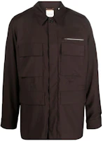 Paul Smith FW22 Brown Shirt Jacket with Solid Pocket Details M1R611XJ0118469 Paul Smith FW22 Brown Shirt Jacket with Solid Pocket Details M1R611XJ0118469