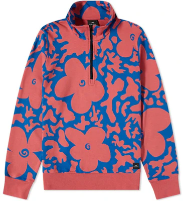 Paul Smith 2022秋冬红色花卉印花半拉链套头衫 M2R-304X-H21505-22 Buy Paul Smith 2022秋冬红色花卉印花半拉链套头衫 M2R-304X-H21505-22