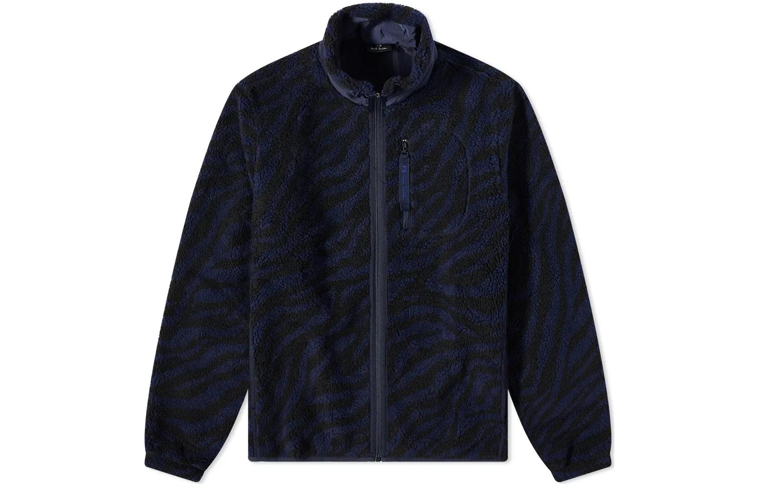 Paul Smith FW22 Long Sleeve Jacket with Zip Pockets - Blue M2R-682X-J21586-79