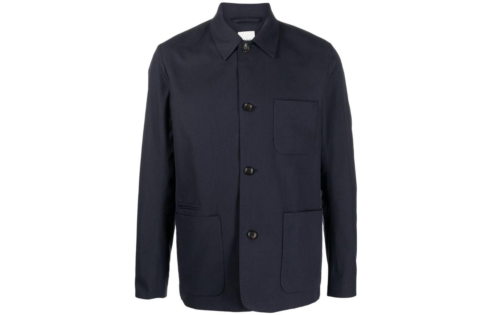 Paul Smith FW22 Plain Pocket Shirt Jacket Black - M1R017XJ0131449