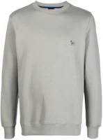 Paul Smith FW22 Solid Color Logo Crewneck Loose Long-Sleeve Sweatshirt Gray Mens M2R027RZJ2111670 Paul Smith FW22 Solid Color Logo Crewneck Loose Long-Sleeve Sweatshirt Gray Mens M2R027RZJ2111670