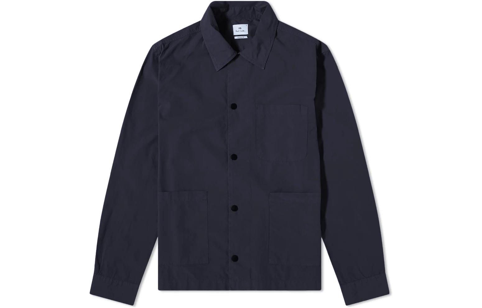 Paul Smith FW22 Solid Single-Breasted Navy Casual Jacket M2R-238X-H21477-49