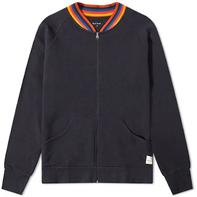 Paul Smith 2022秋冬黑色条纹装饰拉链卫衣 M1A-540K-AU807B-79 Buy Paul Smith 2022秋冬黑色条纹装饰拉链卫衣 M1A-540K-AU807B-79