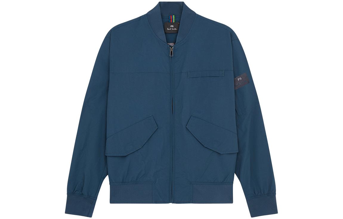 Paul Smith FW23 Relaxed Fit Aviator Jacket Dark Blue M2R-320Y-L21814-48