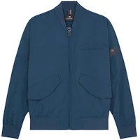 Paul Smith FW23 Relaxed Fit Aviator Jacket Dark Blue M2R-320Y-L21814-48 Paul Smith FW23 Relaxed Fit Aviator Jacket Dark Blue M2R-320Y-L21814-48