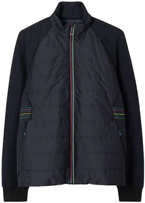 Paul Smith FW23 Striped Trim Zip Jacket Black M2R-940X-K21409-49 Buy Paul Smith FW23 Striped Trim Zip Jacket Black M2R-940X-K21409-49