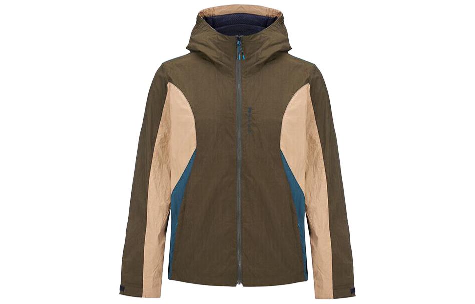 Paul Smith Green Hooded Windproof Fleece Jacket M2R-938XM-K21710-34