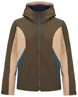 Paul Smith Green Hooded Windproof Fleece Jacket M2R-938XM-K21710-34 Paul Smith Green Hooded Windproof Fleece Jacket M2R-938XM-K21710-34