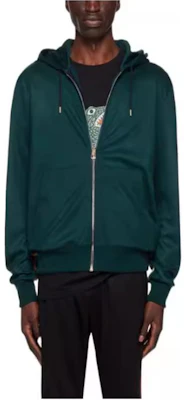 Paul Smith 綠色素色落肩拉鍊連帽外套 M1R-300S-H00035-37 Buy Paul Smith 綠色素色落肩拉鍊連帽外套 M1R-300S-H00035-37