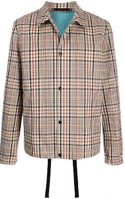 Paul Smith 徽标印花格纹衬衫夹克 棕色 M1R-943U-EG01461-60 Buy Paul Smith 徽标印花格纹衬衫夹克 棕色 M1R-943U-EG01461-60