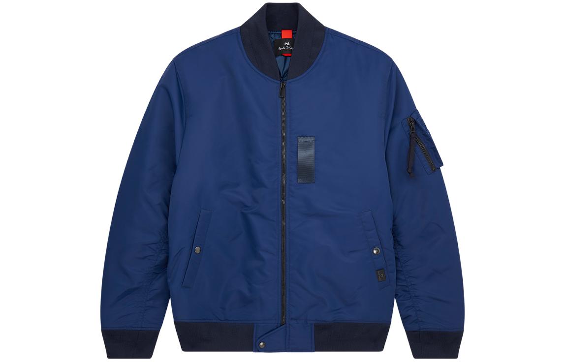 Paul Smith Navy Blue Aviator Jacket M2R-476Y-L21878-47