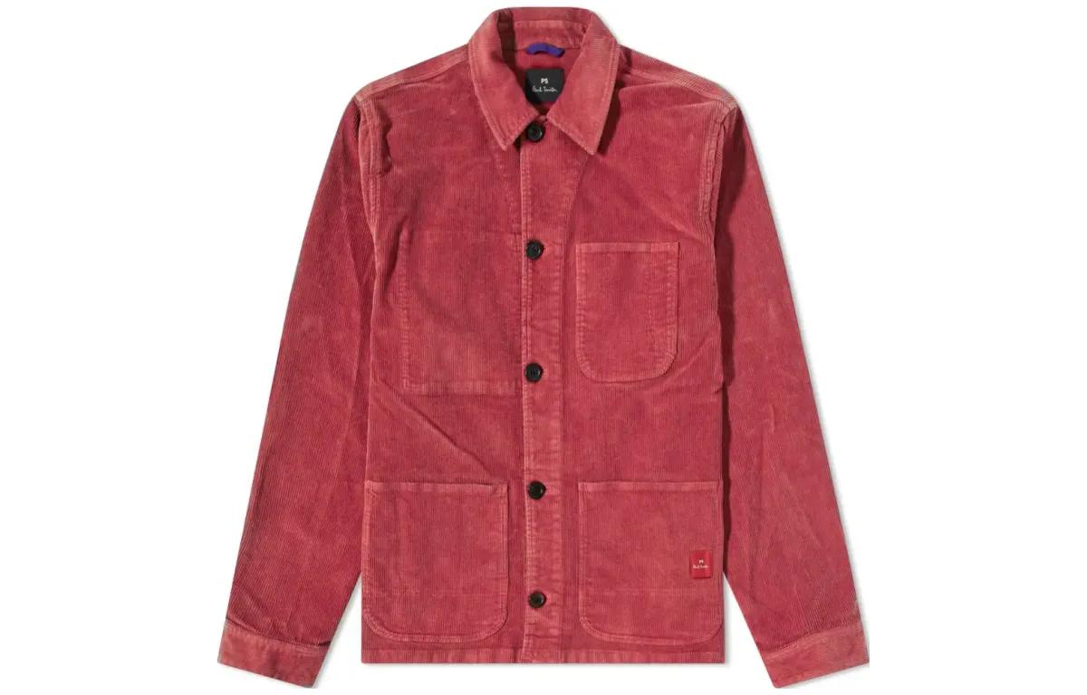 Paul Smith Single-Breasted Loose-Fit Red Jacket M2R-989X-K21123-28