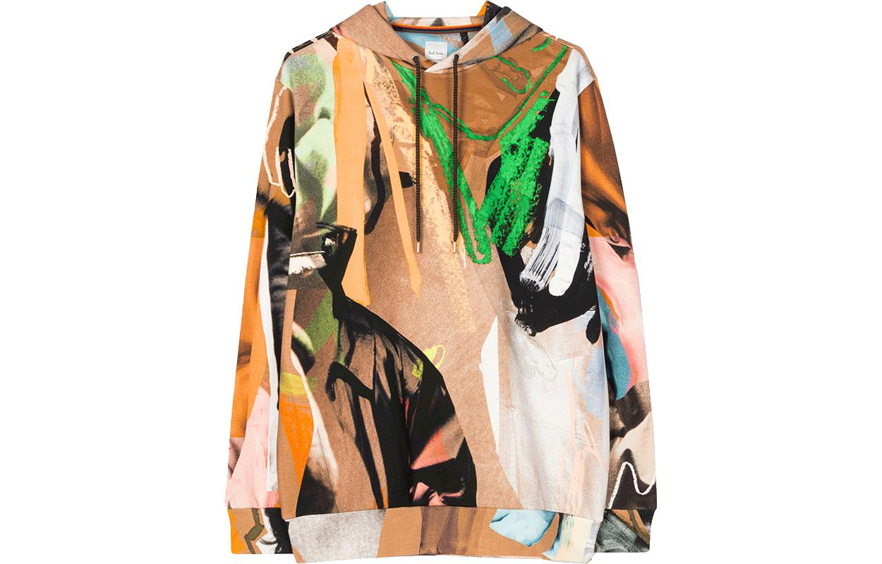 Paul Smith Sketch Print Multicolor Hoodie M1R-489Y-MP4285-92
