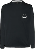 Paul Smith Smile Embroidery Crewneck Pullover Sweatshirt. M2R-935UP-H21154-79 Paul Smith Smile Embroidery Crewneck Pullover Sweatshirt. M2R-935UP-H21154-79