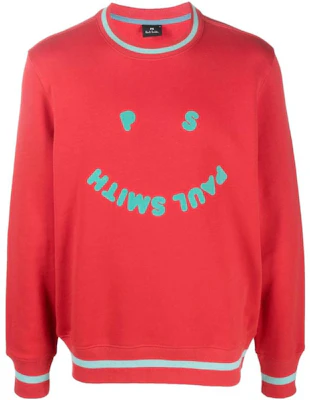 Paul Smith Smiley Crewneck Sweatshirt Lengan Panjang M2R668UPH2116925 Buy Paul Smith Smiley Crewneck Sweatshirt Lengan Panjang M2R668UPH2116925