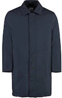Paul Smith Solid Blue Long-Sleeve Collared Mid-Length Jacket M1R-482Y-L01265-47 Paul Smith Solid Blue Long-Sleeve Collared Mid-Length Jacket M1R-482Y-L01265-47